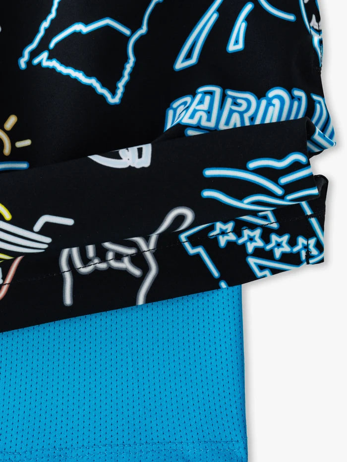 The Neon Panthers 5.5" (NFL Classic Lined Swim Trunks) - Image 2 - Chubbies Shorts