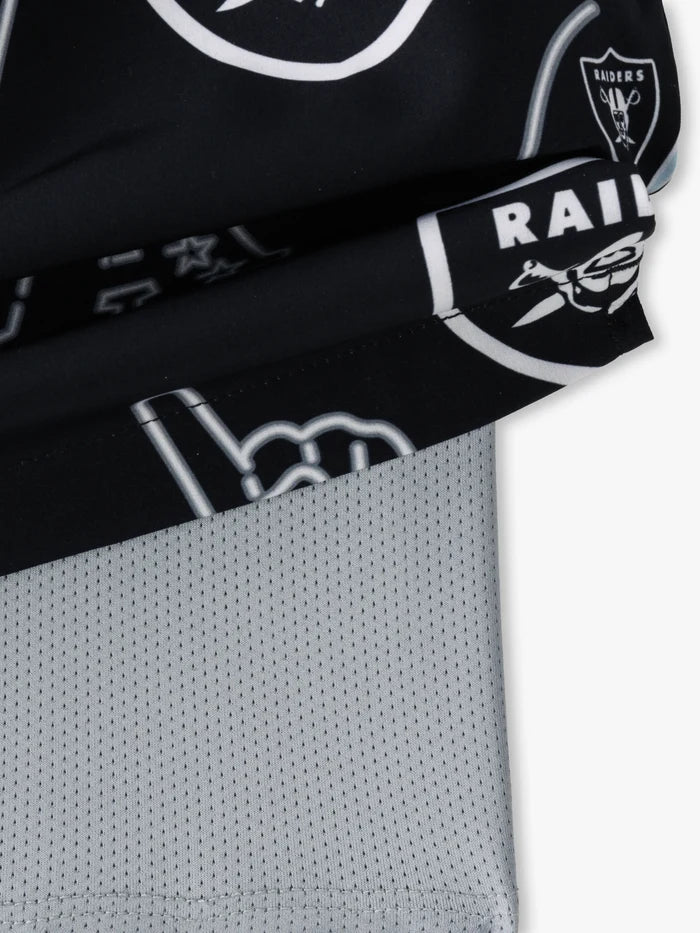 The Neon Raiders 5.5" (NFL Classic Lined Swim Trunks) - Image 2 - Chubbies Shorts