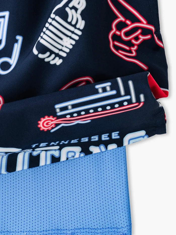 The Neon Titans 5.5" (NFL Classic Lined Swim Trunks) - Image 2 - Chubbies Shorts