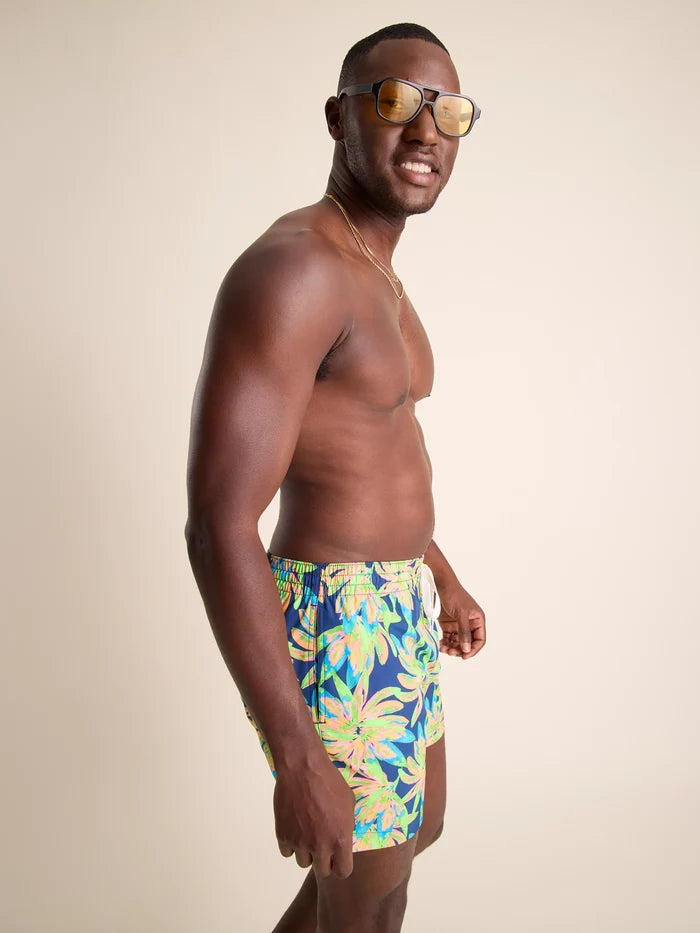 The Ocean Flowers 5.5" (Classic Swim Trunk) - Image 5 - Chubbies Shorts