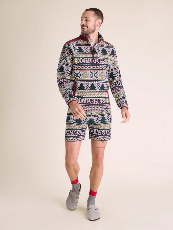 The Ol' Log Cabin (Quilted Quarter-Zip) - Image 4 - Chubbies Shorts