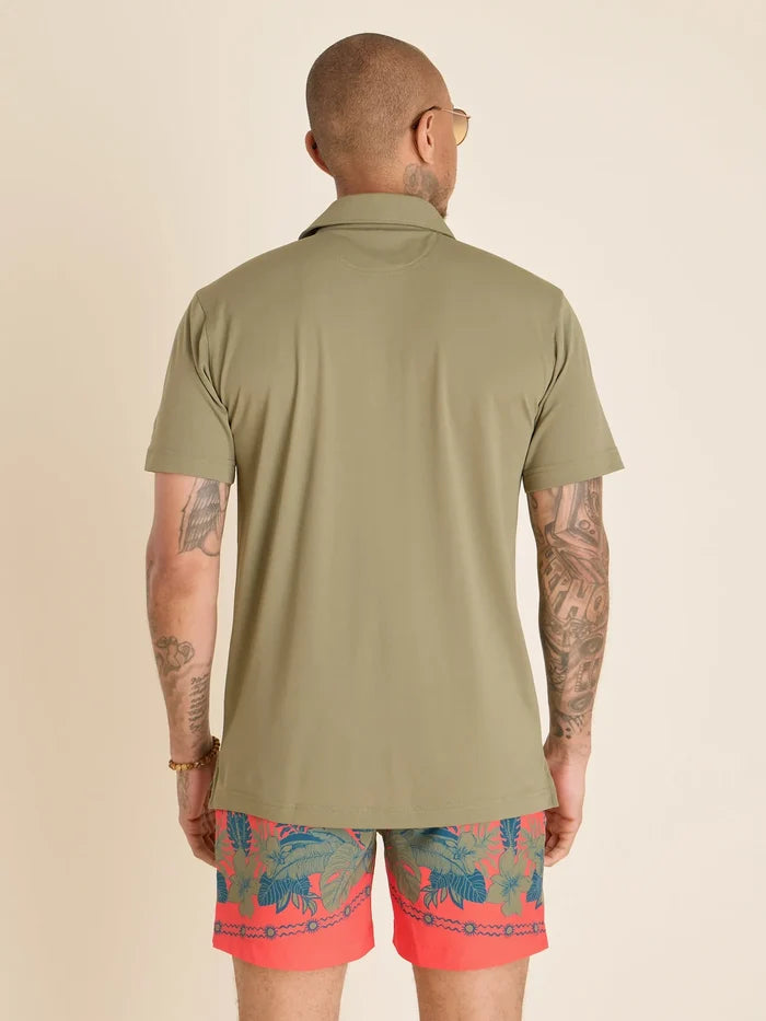 The Olive You Man (Range Polo) - Image 2 - Chubbies Shorts