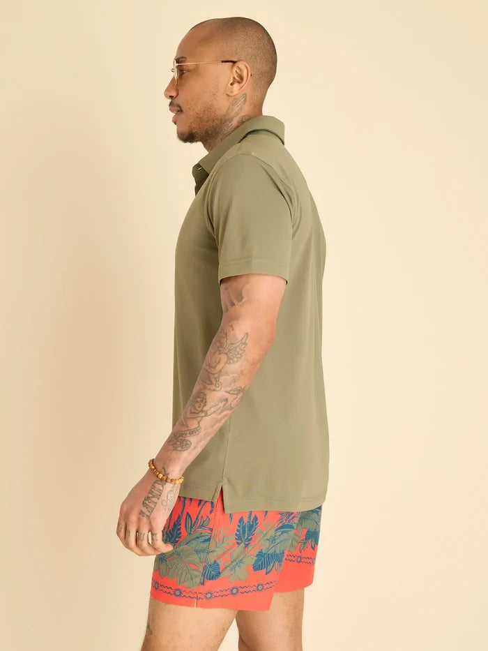 The Olive You Man (Range Polo) - Image 3 - Chubbies Shorts