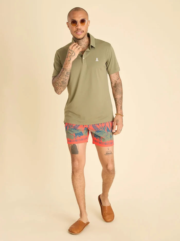 The Olive You Man (Range Polo) - Image 4 - Chubbies Shorts