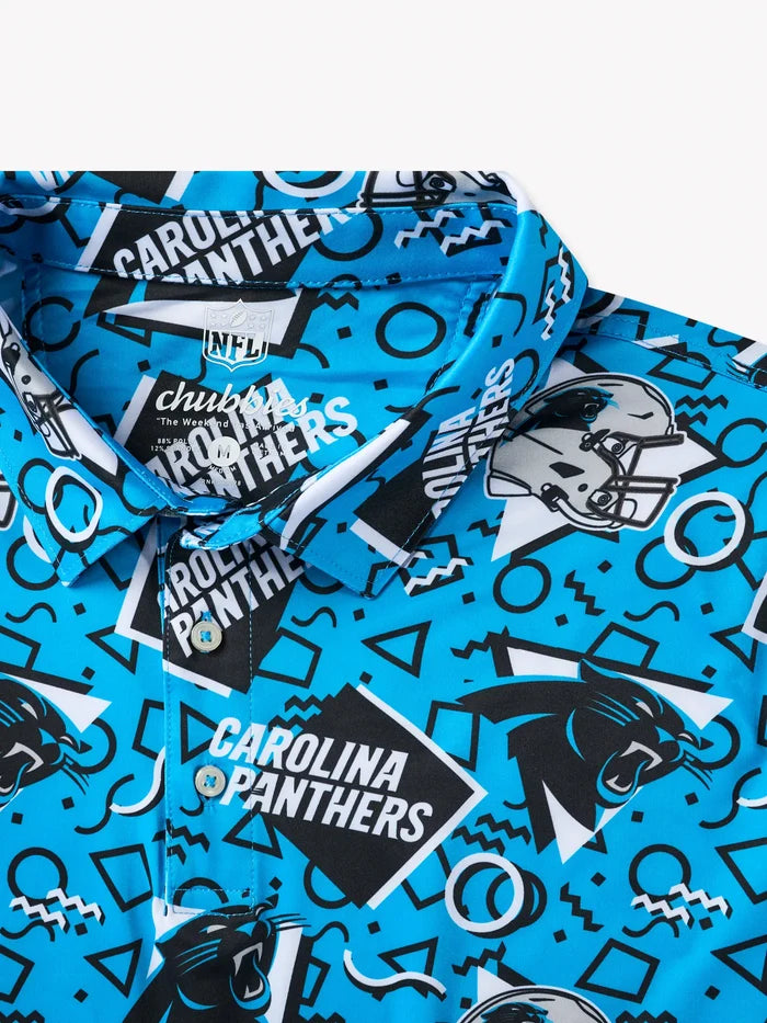 The Panthers Game Day Fit (Performance Polo) - Image 2 - Chubbies Shorts
