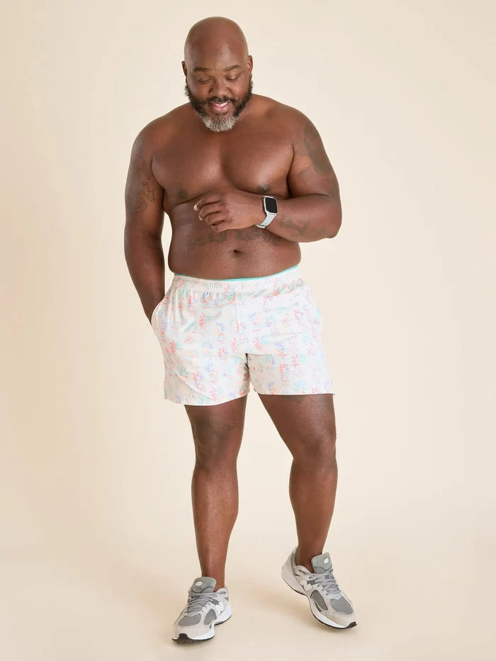 The Pastel Pineapples 5.5" (Ultimate Training Short with Hidden Liner) - Image 6 - Chubbies Shorts