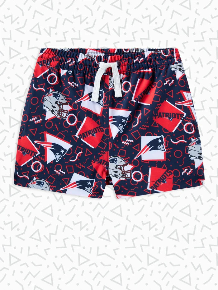 The Patriots Game Day Fit (Toddler Swim Trunk) - Image 1 - Chubbies Shorts