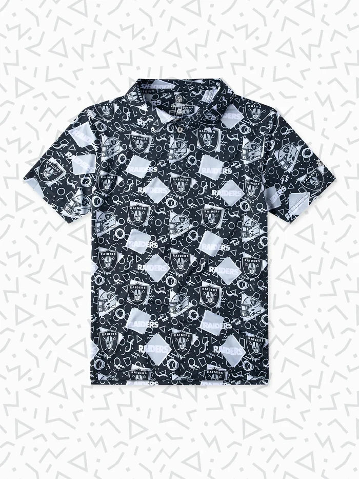 The Raiders Game Day Fit (Boys Performance Polo) - Image 1 - Chubbies Shorts
