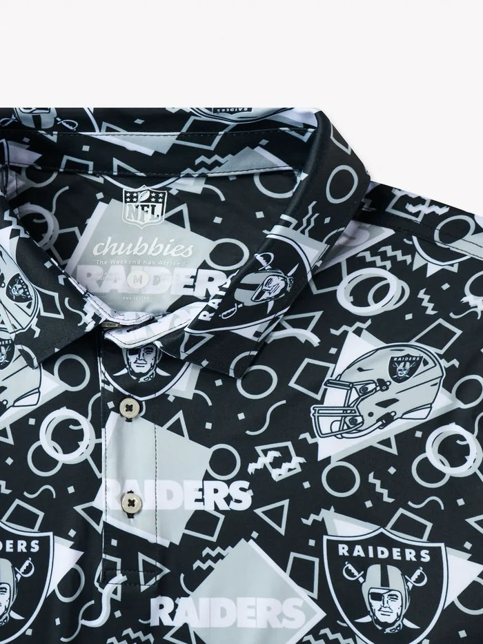 The Raiders Game Day Fit (Performance Polo) - Image 2 - Chubbies Shorts
