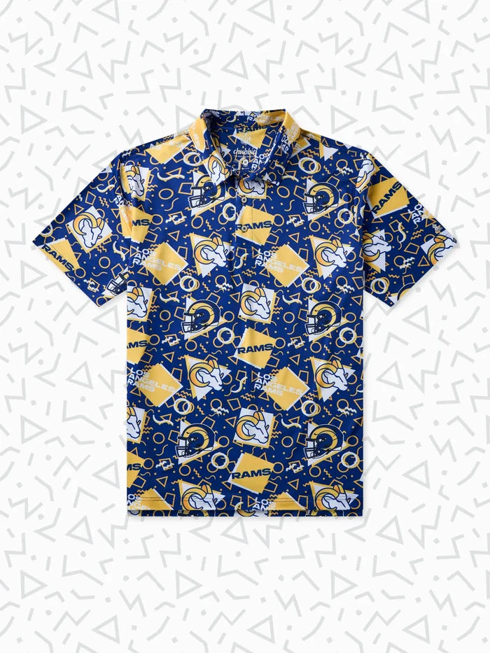 The Rams Game Day Fit (Performance Polo) - Image 1 - Chubbies Shorts