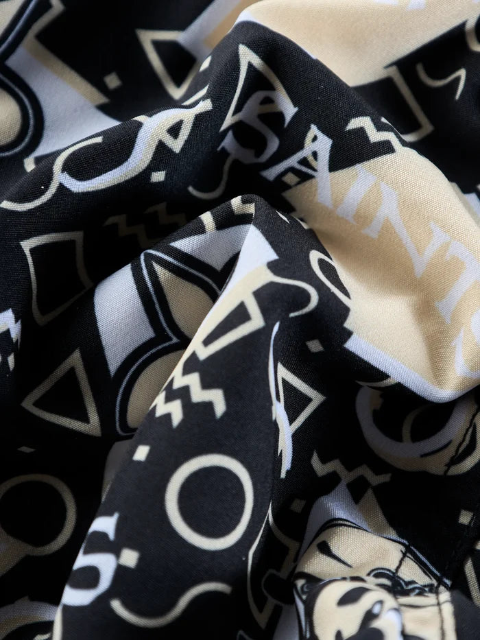 The Saints Game Day Fit (Toddler Swim Trunk) - Image 3 - Chubbies Shorts