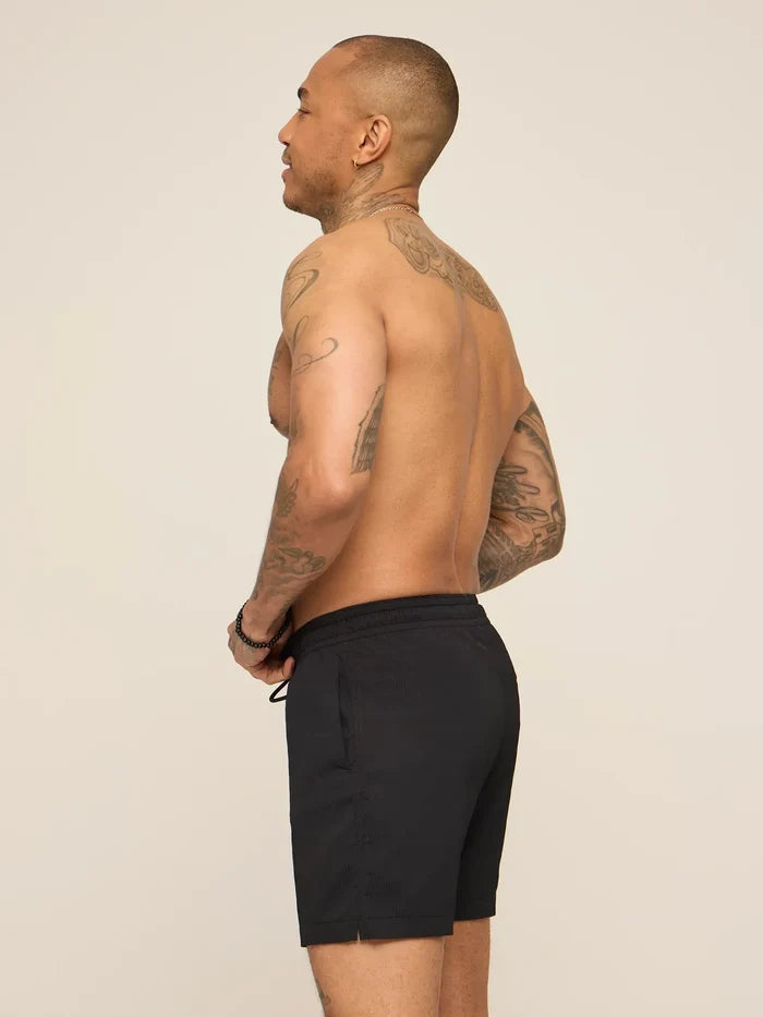 The Secret Agents 5.5" (Textured Lined Swim) - Image 3 - Chubbies Shorts