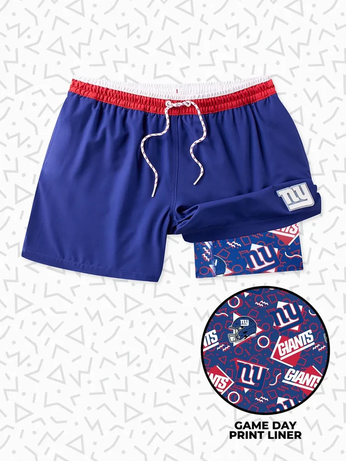 The Secret Giants 5.5" (Classic Lined Swim Trunks) - Image 1 - Chubbies Shorts