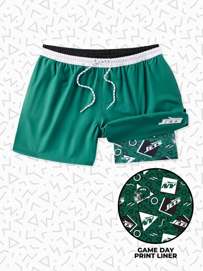 The Secret Jets 5.5" (Classic Lined Swim Trunks) - Image 1 - Chubbies Shorts