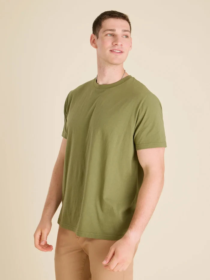 The Self Motivator (Non Pocket Graphic Tee) - Olive - Image 4 - Chubbies Shorts