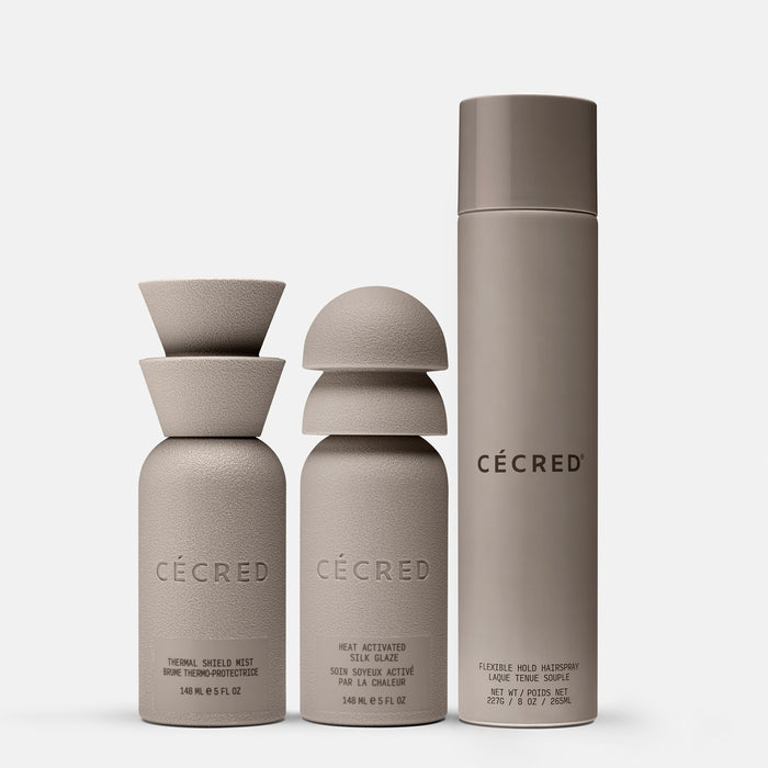 Cécred The Silk Glaze Look Bundle on a white background