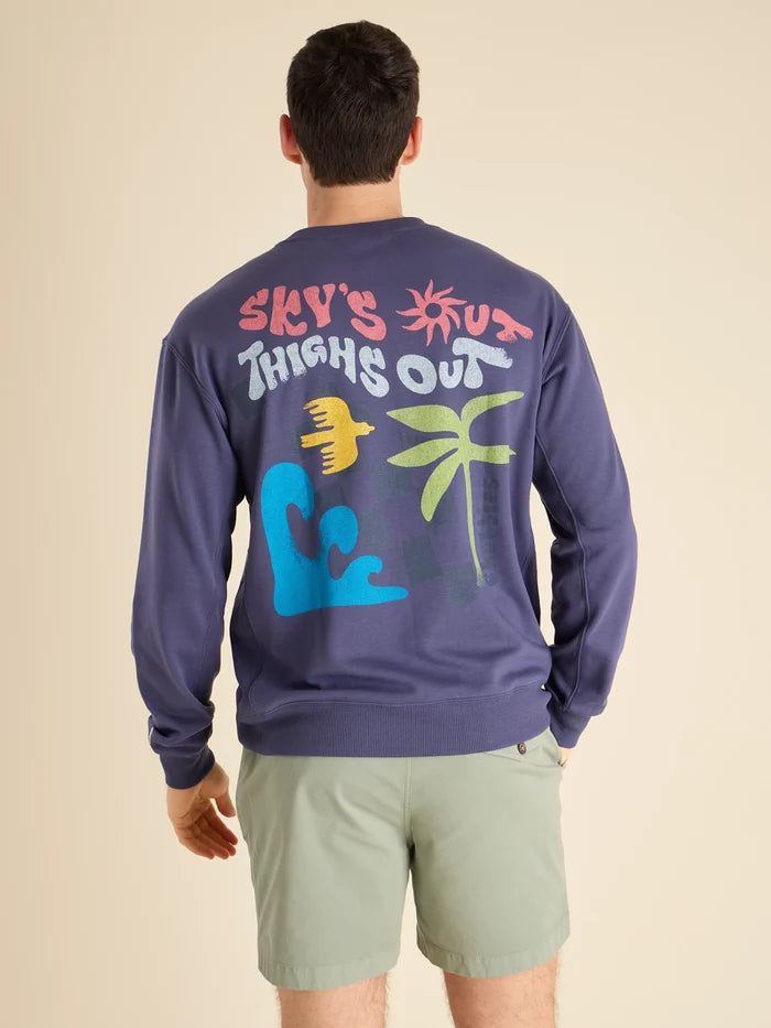 The Sketchy (Soft Terry Crewneck) - Image 2 - Chubbies Shorts
