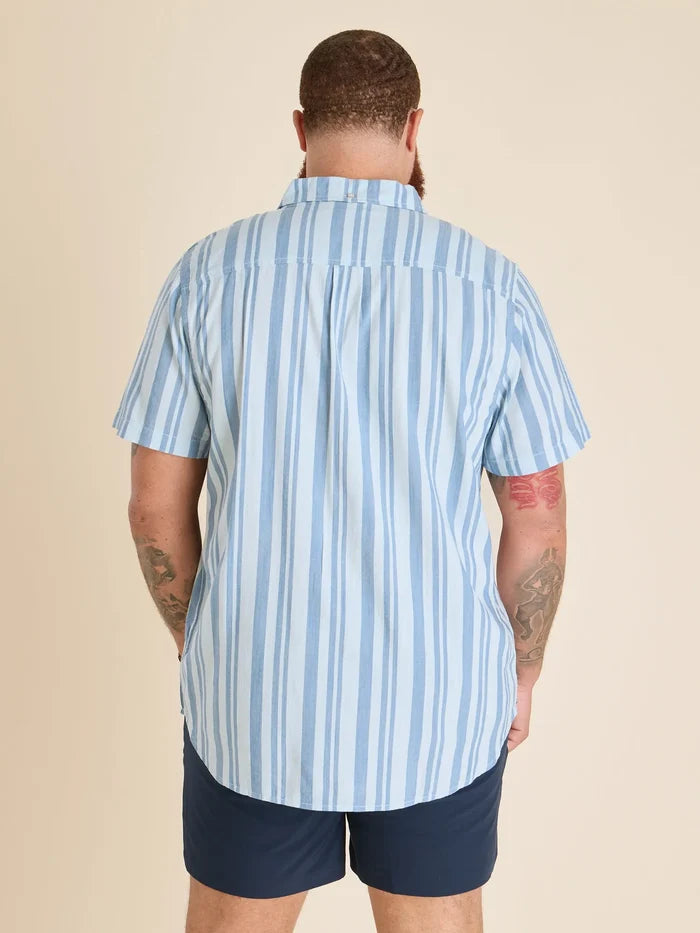 The Striped Up & Down (Resort Weave Friday Shirt) - Image 7 - Chubbies Shorts