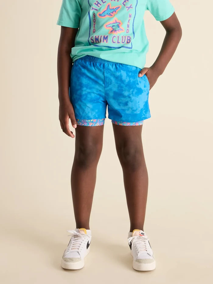 The Turbo Blooms (Boys Ultimate Training Short) - Image 1 - Chubbies Shorts