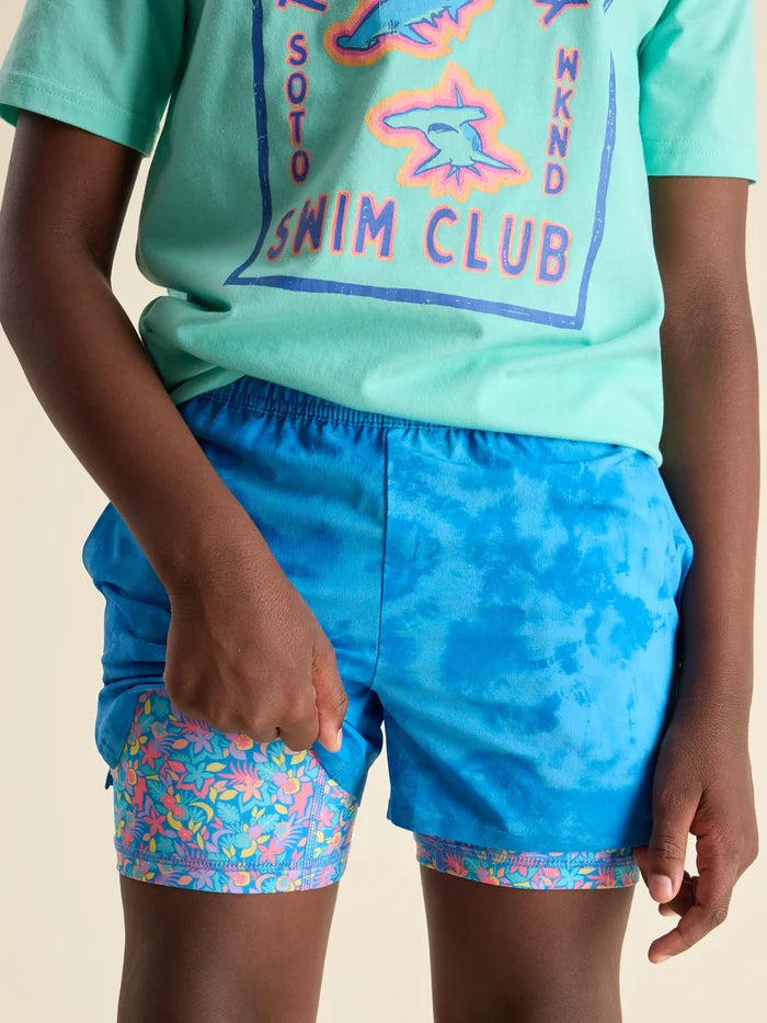 The Turbo Blooms (Boys Ultimate Training Short) - Image 3 - Chubbies Shorts
