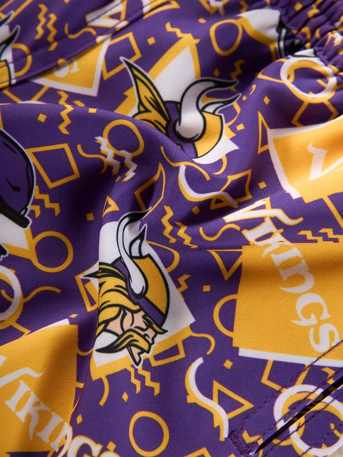 The Vikings Game Day Fit (Toddler Swim Trunk) - Image 3 - Chubbies Shorts