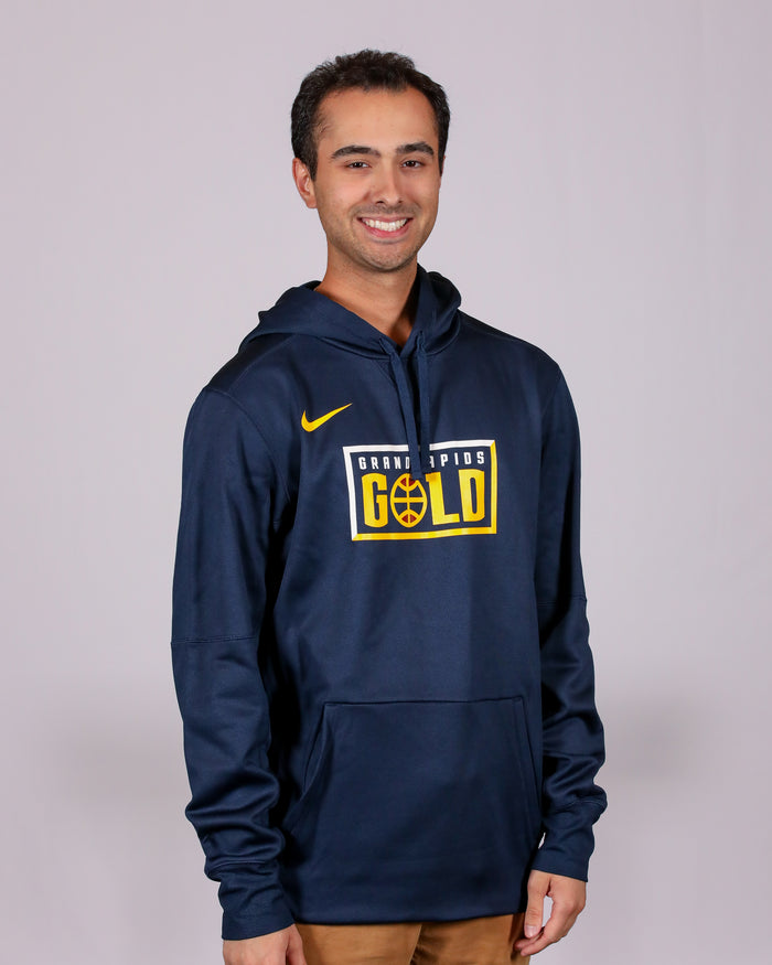 NIKE Therma Po Hoodie - Navy