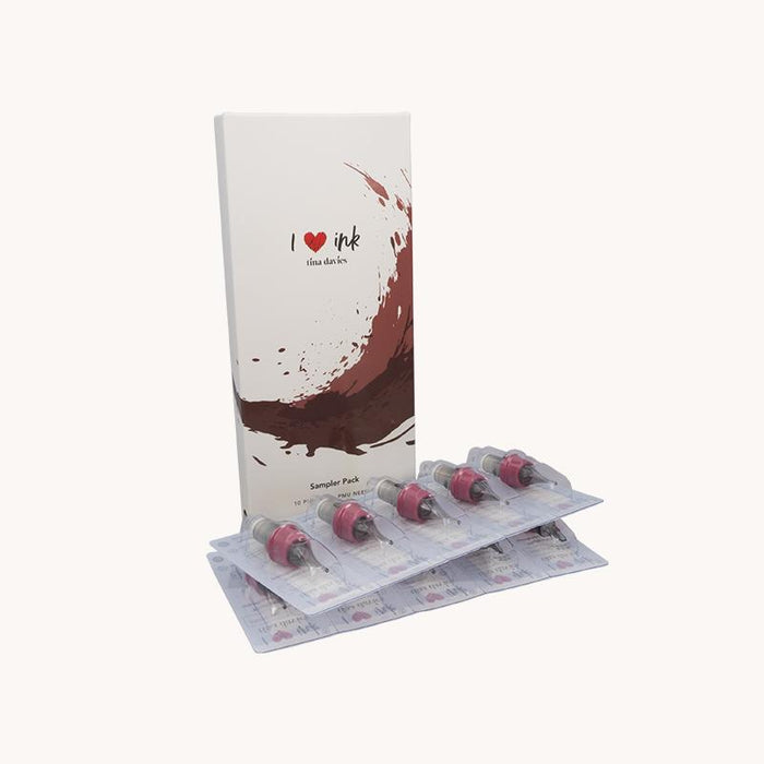 Tina Davies I Love Ink Needle Cartridges - Sampler Pack  10 Needles per box