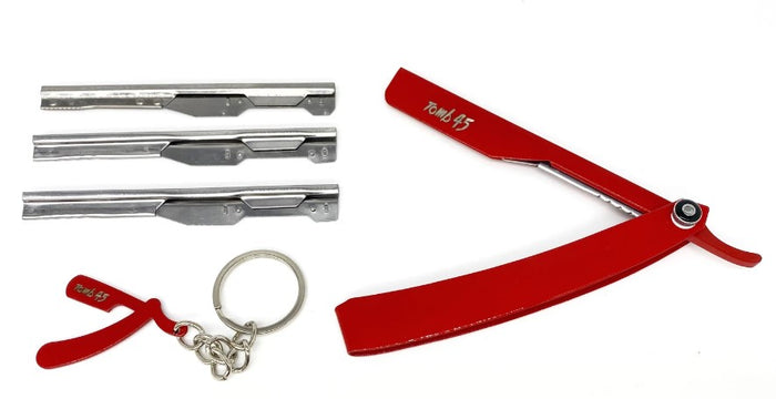 Tomb 45 Triple Cartridge Razor Holder – RED - Palms Fashion Inc.