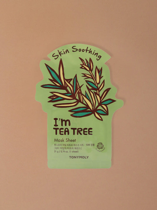 Tony Moly I Am Real Sheet Mask | Tea Tree-Image 1