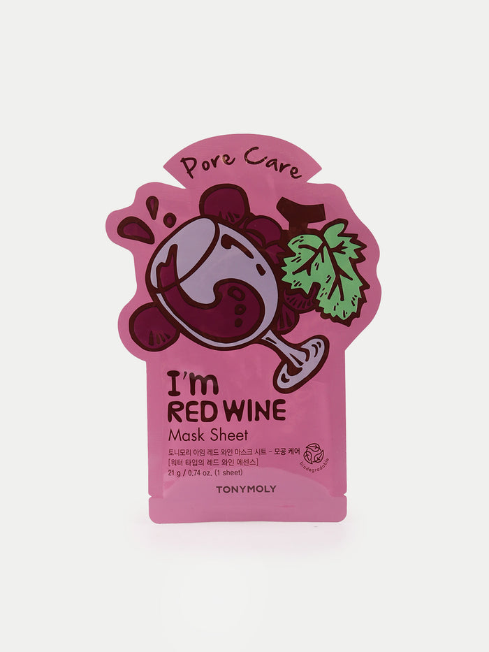 Tony Moly I Am Real Sheet Mask | Red Wine-Image 2