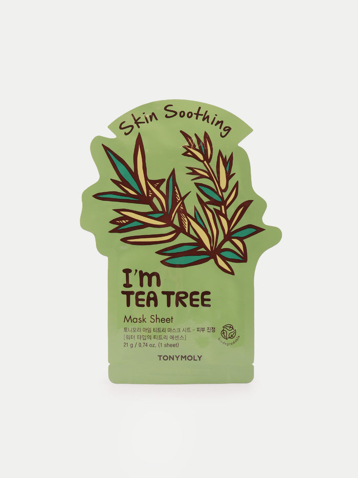 Tony Moly I Am Real Sheet Mask | Tea Tree-Image 2