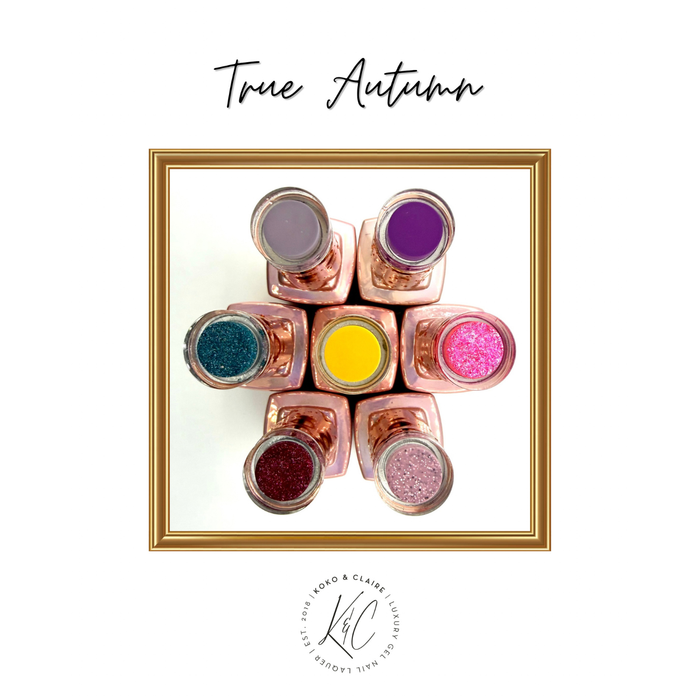 True Autumn  - Koko & Claire 7pc Polish Set