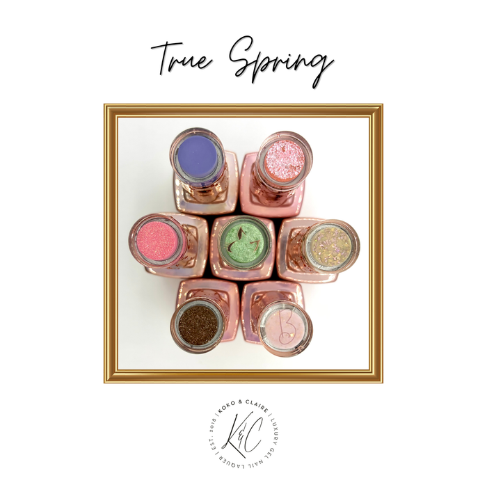 True Spring - Koko & Claire 7pc Polish Set