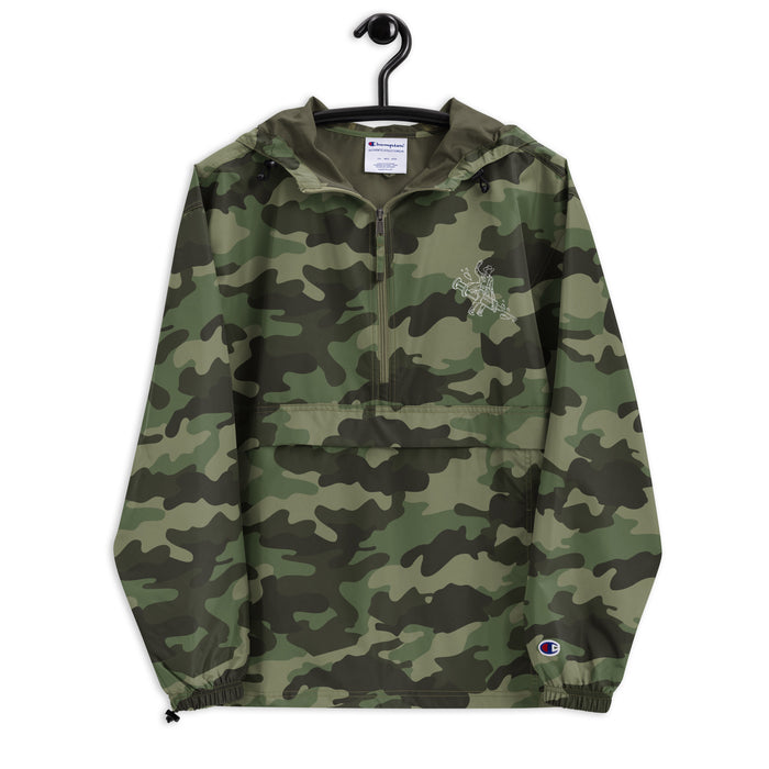 TWNM- Embroidered Champion Packable Jacket Dark Colors