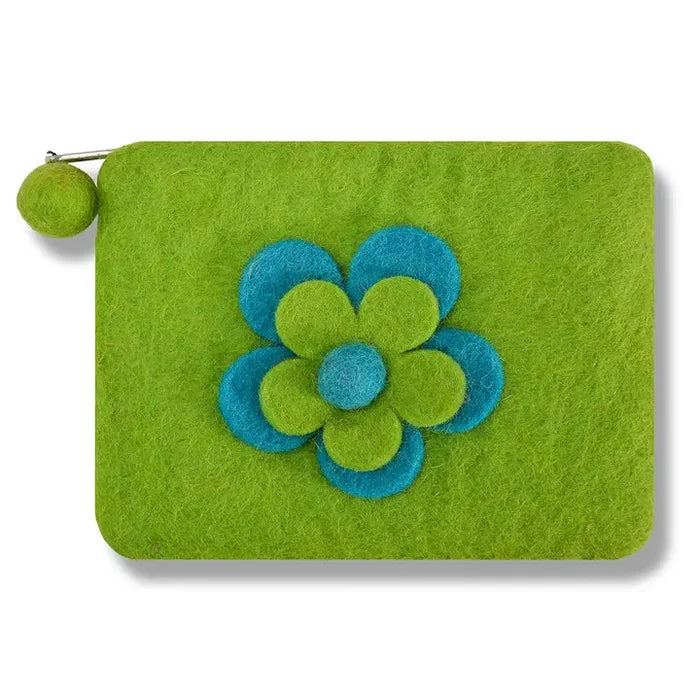 Two Layer Flower Coin Purse