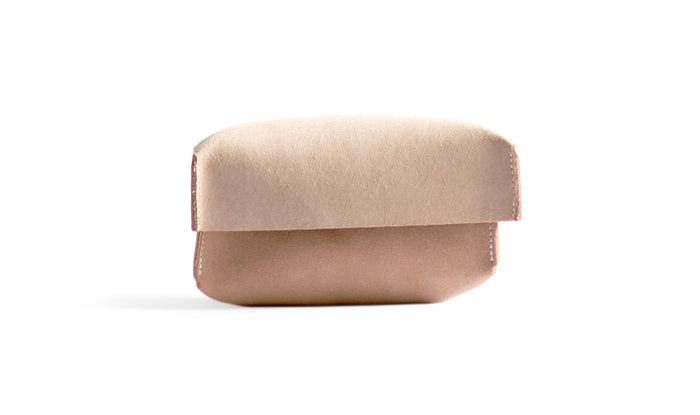 Medium leather two piece box by Hender Scheme