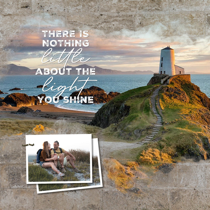 Celebrate the United Kingdom, England, Scotland, Northern Ireland, Wales, and all of Europe with these realistic digital embellishments and versatile papers by Lucky Girl Creative. Great for adding that historic, vintage, and antique look to all your pages including family heritage and genealogy.