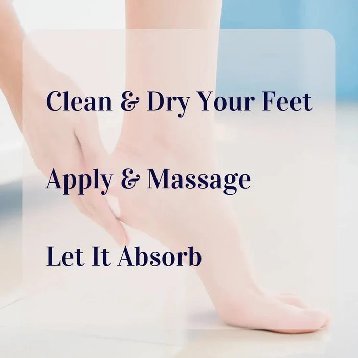 Uplifting Foot Cream with Lemongrass & Peppermint #skincare#
