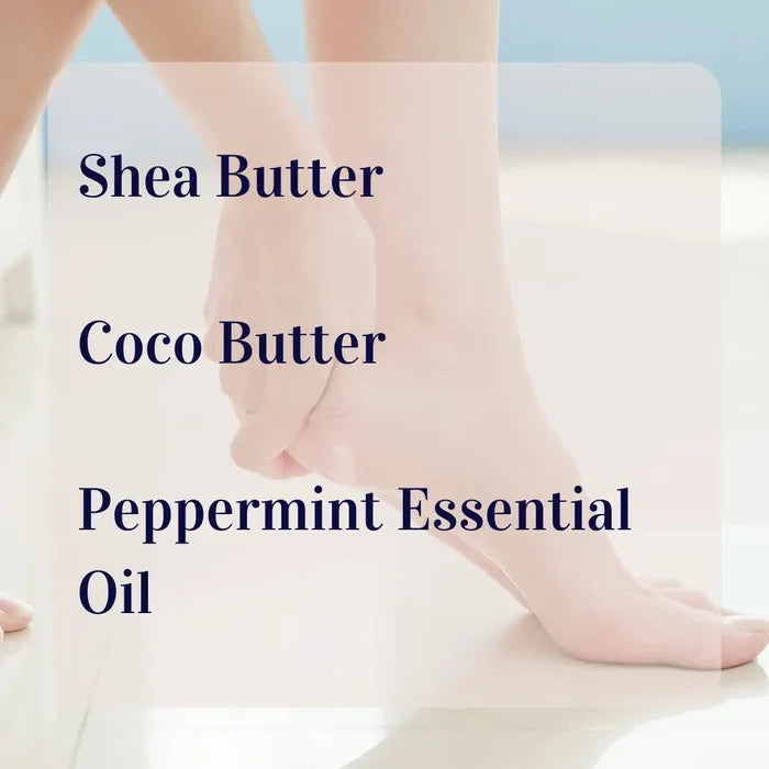 Uplifting Foot Cream with Lemongrass & Peppermint #skincare#