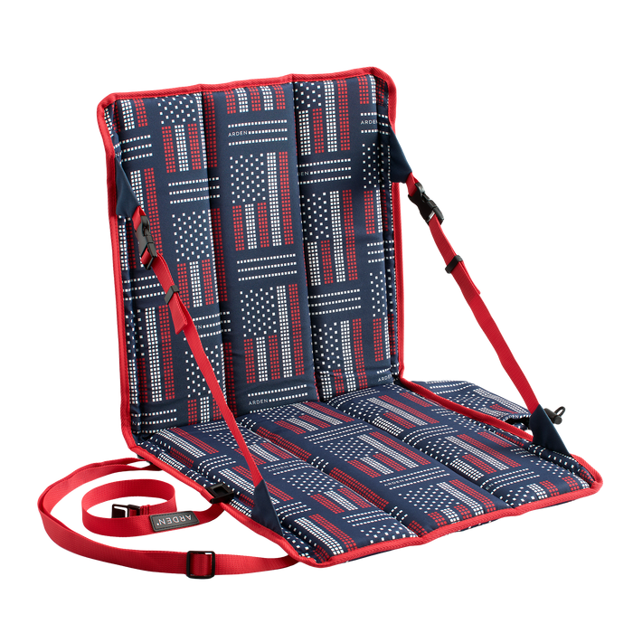 USA Curling Custom Heat Cushion + Battery Bundle