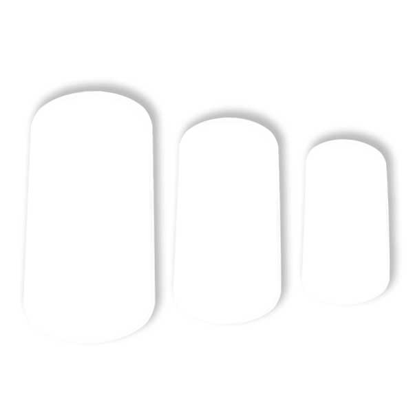 UV-Free Gel Nail Wraps – Cloud Dancer