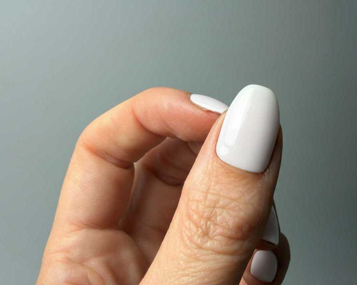 UV-Free Gel Nail Wraps – Cloud Dancer