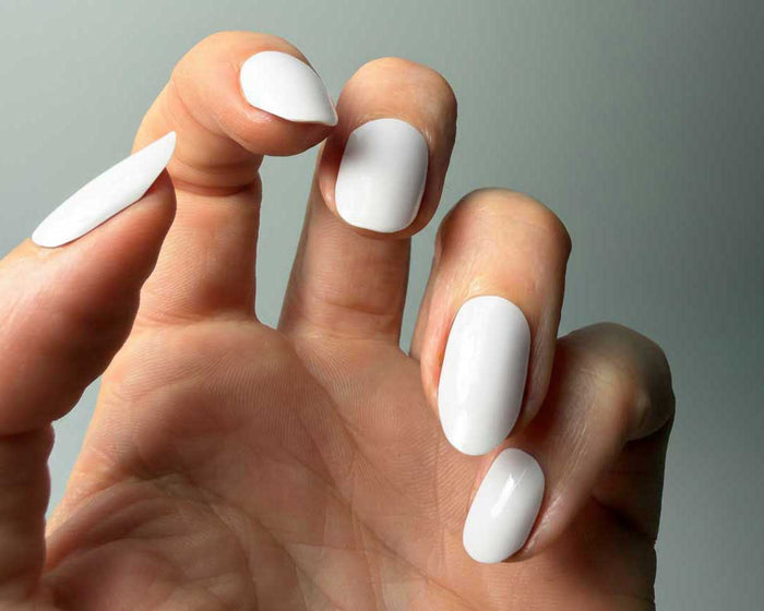 UV-Free Gel Nail Wraps – Cloud Dancer