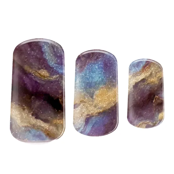 UV-Free gel nail wraps in Marble Mood, product shot