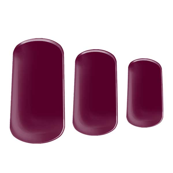 UV-Free Gel Nail Wraps – Merlot