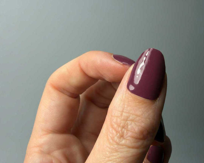 UV-Free Gel Nail Wraps – Merlot
