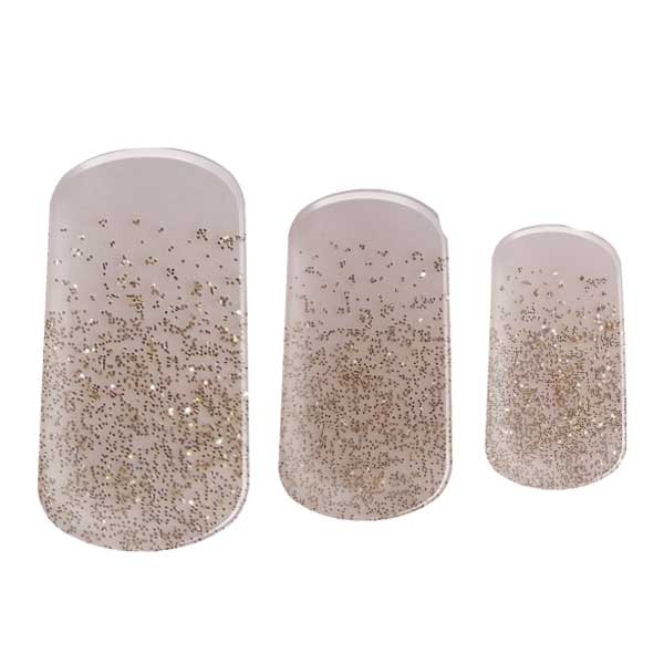 UV-Free Gel Nail Wraps – Pink Champagne