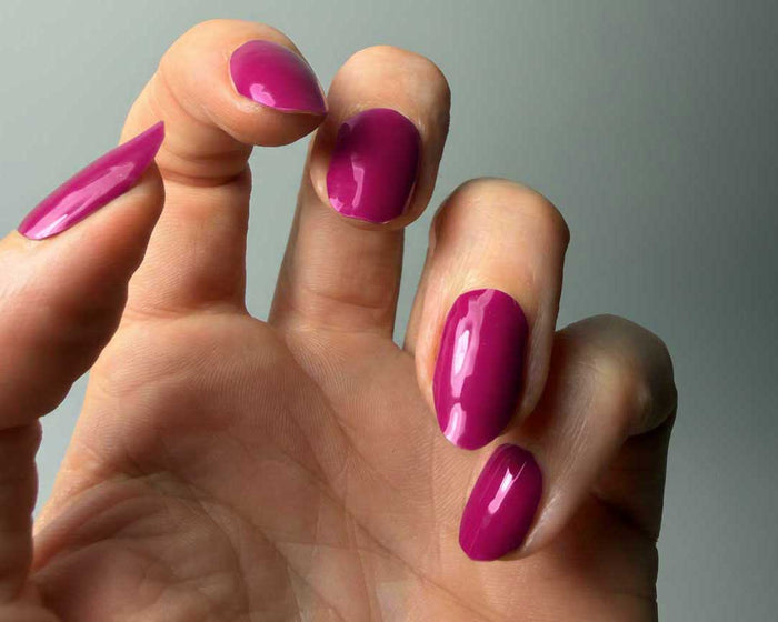 UV-Free Gel Nail Wraps – Pink Punch