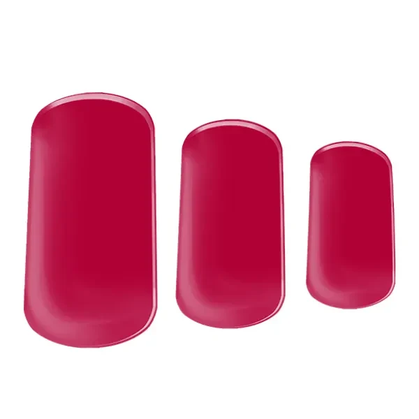 UV-Free Gel Nail Wraps – Scarlett Red