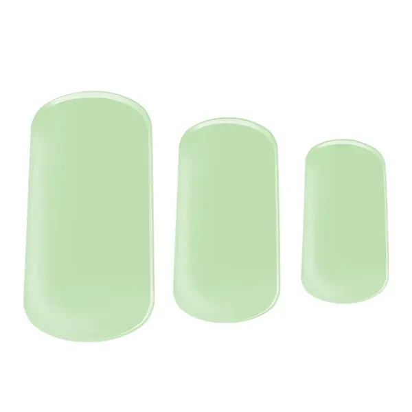 UV-Free Gel Nail Wraps – Sea Foam Green